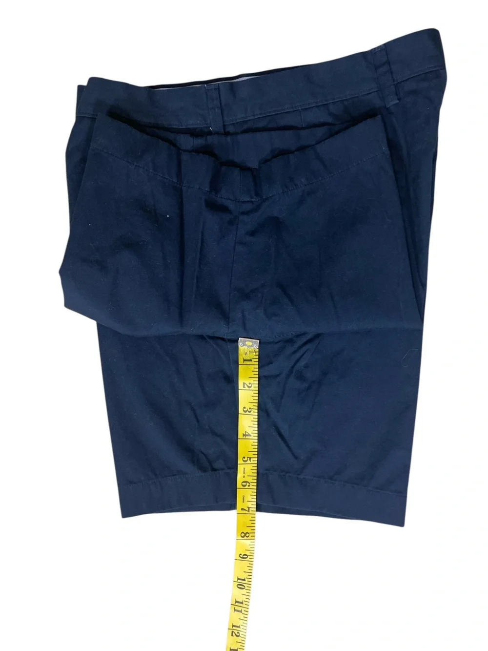 J. Crew Reade Flat Front 7” Navy Cotton Chino Shorts